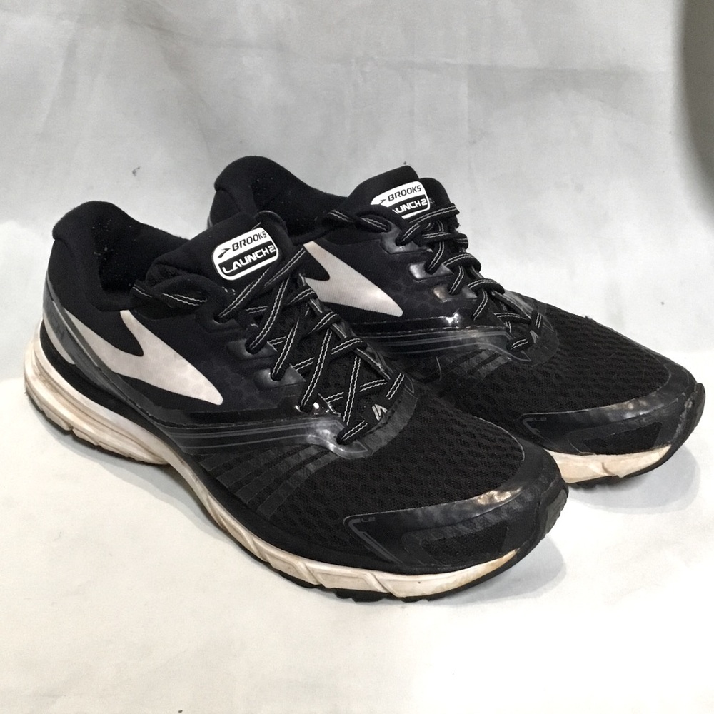 Brooks Launch 2 Shoes Womens Running Sneakers Black 1201781B001